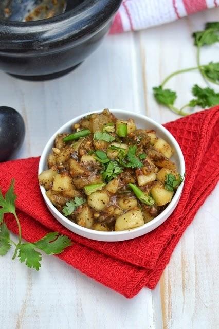 Dosakaya Pachadi (Cuke Lemon Chutney)