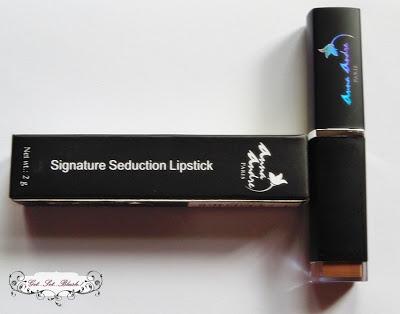 Anna Andre Signature Seduction Lipstick in shade 19 Review, Lip Swatches