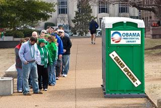 The Obama Outhouse Presidential Library (Video)