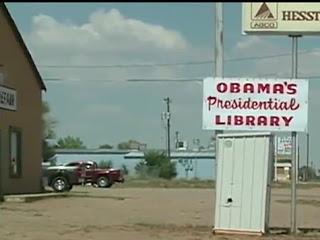 The Obama Outhouse Presidential Library (Video)