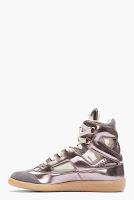 Exclusive Now, Elusive Later: Maison Martin Margiela Ssense Exclusive Pewter Replica High-Tops