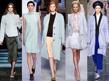 Fall/winter trends - Baby pink and baby blue