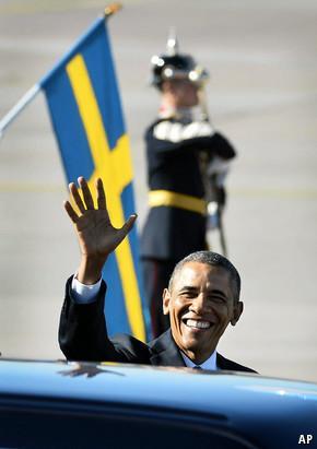 Sweden and America: A president’s first-ever visit