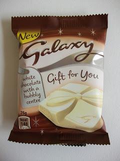 New! Galaxy Gift For You White Chocolate with a Bubbly Centre Review