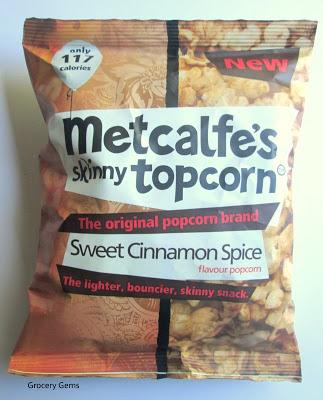 Metcalfe's Skinny Popcorn - Sweet Cinnamon Spice