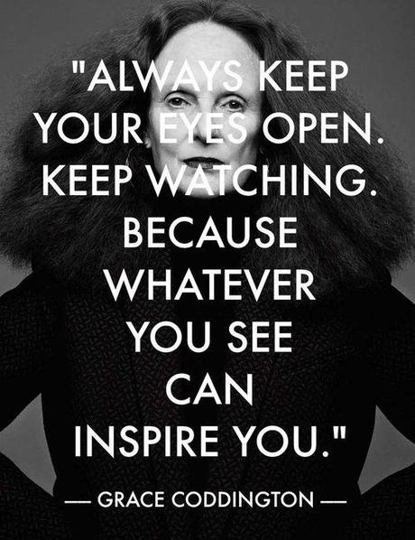 Grace Coddington, Vogue U.S fashion editor.