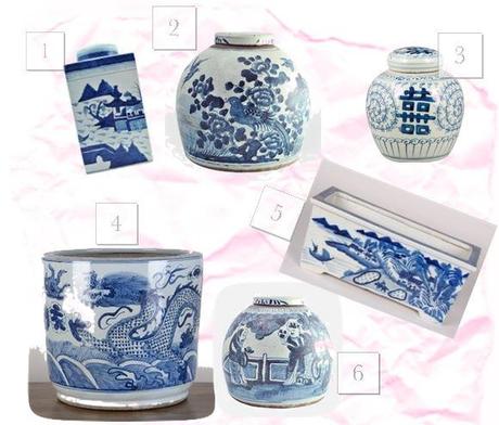 Blue and white wishlist