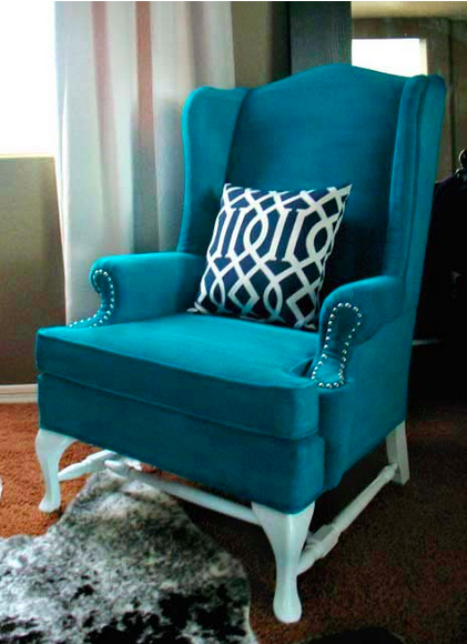 DIY upholstery painting