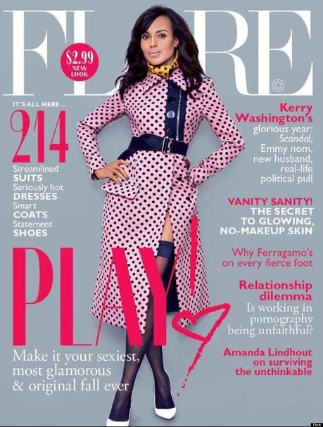 kerry washington flare cover covet her closet celebrity gossip fashion deal free shipping trends fall 2013 deal 