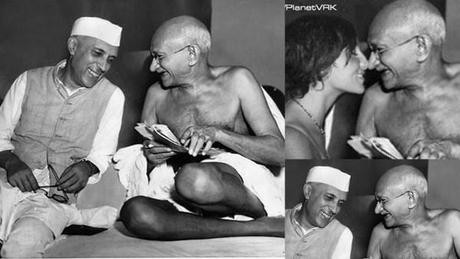 Gandhi and Nehru