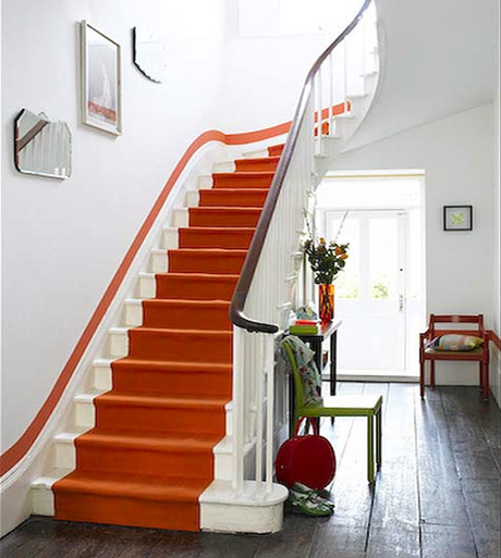 Simone Design Blog|Decorating with Orange