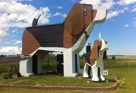 Sleep In The Ultimate Doghouse In Cottonwood, Idaho