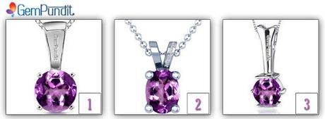 Win A Beautiful Amethyst Stone Encrusted Pendant from GemPundit.com