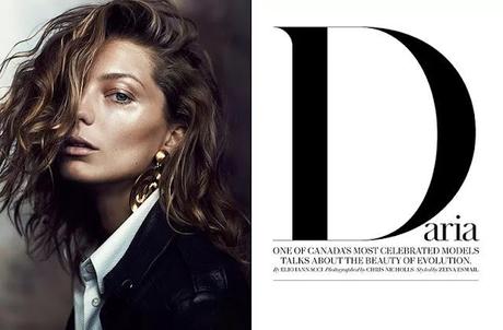 DARIA WERBOWY IN FASHION MAGAZINE FEATURE
