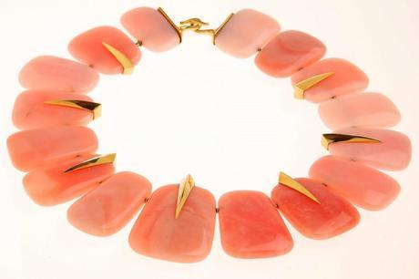 Pink Opal slices with signature Artigli claw