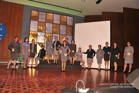 Models of Uniforms at Bangko Sentral ng Pilipinas