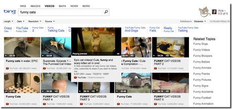 bing video search