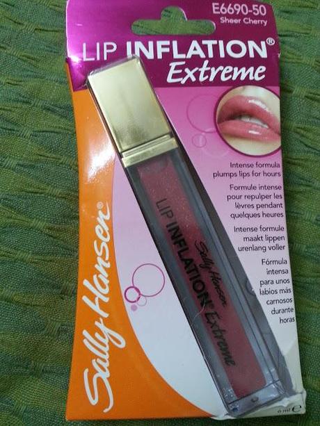 Review - Sally Hansen Lip Inflation Extreme – Sheer Cherry