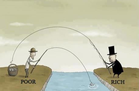 Rich vs Poor ..