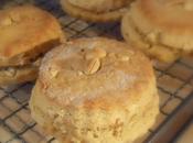 Chocolate Stuffed Peanutbutter Scones