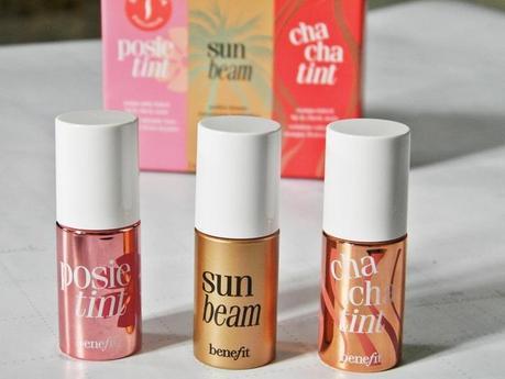 Benefit Gettin' Cheeky; Posie tint, Sun Beam & Cha Cha Tint Review