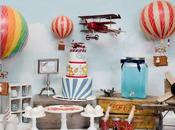 Places Will Vintage Airplane Ballon Themed Christening Little Company