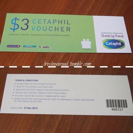 Cetaphil Birthday Card & Voucher 2013