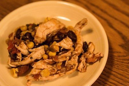 Chicken with Corn and Beans (1 of 3)