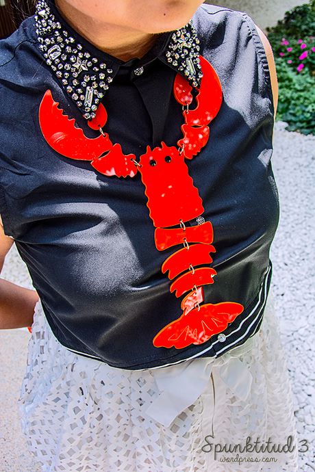 Look of the Day - Lobster Necklace