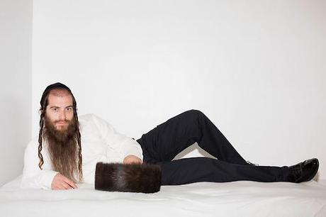 Hassidic models pushing out scantily clad models