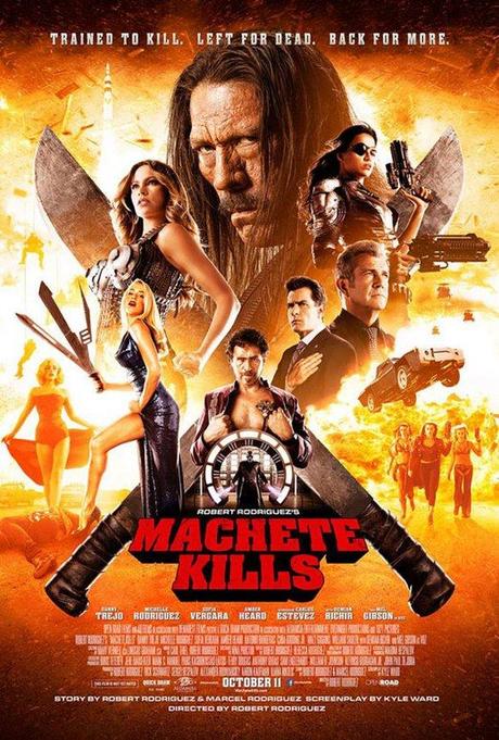New Poster for 'Machete Kills' Features the Entire Gang