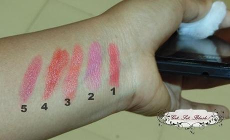 Swatch Check : Maybelline Bold Matte by Color Sensational LipColor