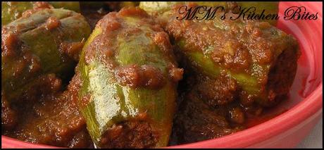 Potoler Dolma/Stuffed Pointed gourd...make it Non-Veg or Veg