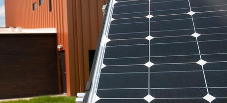 A solar array at Cooper Vineyards in Louisa, VA. (CreditL Flickr @ U.S. Department of Agriculture http://www.flickr.com/photos/usdagov/)