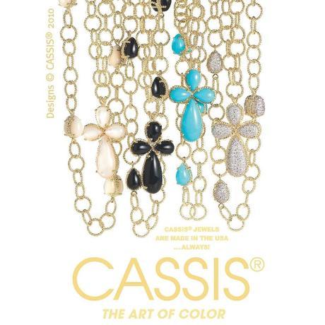 Cassis Jewelry chain necklaces in turquoise, mother of pearl, onyx and diamond