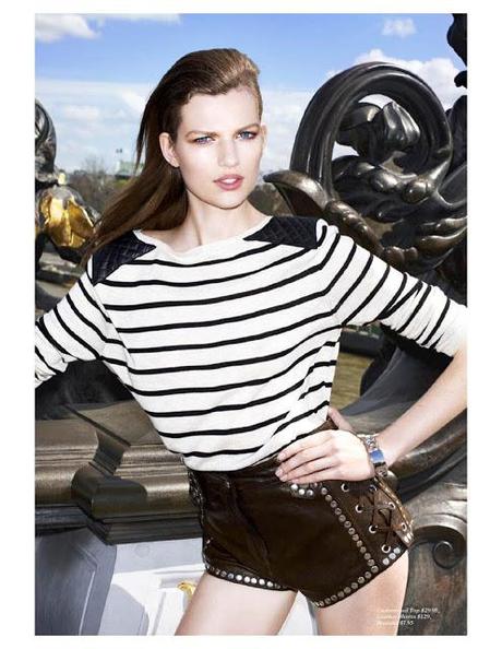 BETTE FRANKE STARS IN H&M; MAGAZINE FALL 2013