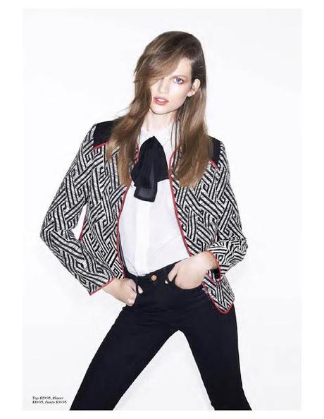 BETTE FRANKE STARS IN H&M; MAGAZINE FALL 2013