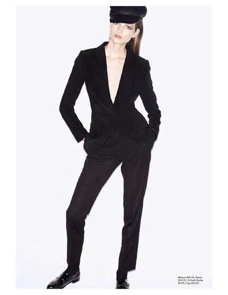 BETTE FRANKE STARS IN H&M; MAGAZINE FALL 2013