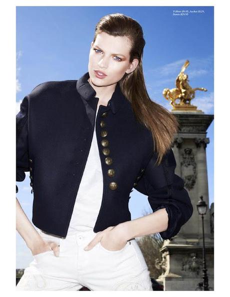 BETTE FRANKE STARS IN H&M; MAGAZINE FALL 2013