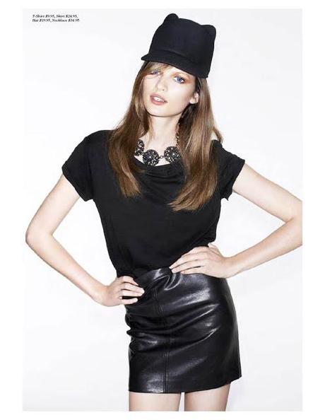 BETTE FRANKE STARS IN H&M; MAGAZINE FALL 2013