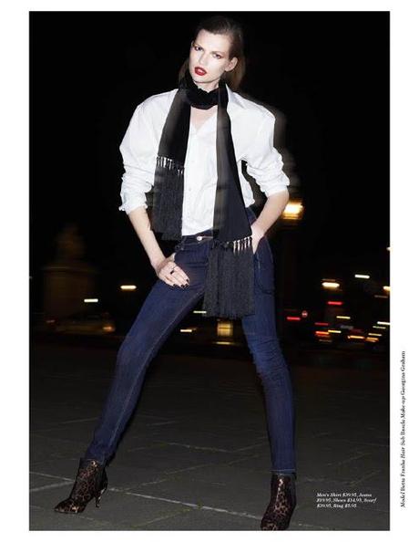 BETTE FRANKE STARS IN H&M; MAGAZINE FALL 2013