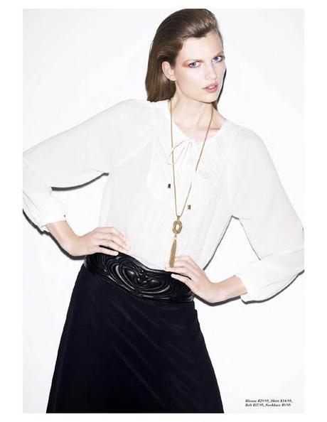 BETTE FRANKE STARS IN H&M; MAGAZINE FALL 2013