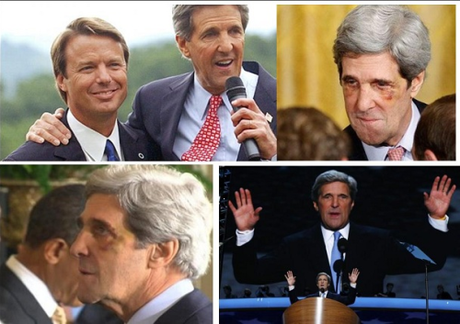 Why did John Kerry, 70, mutilate his face?