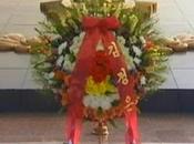 Wreath Laying Ceremonies Held Mark DPRK Foundation