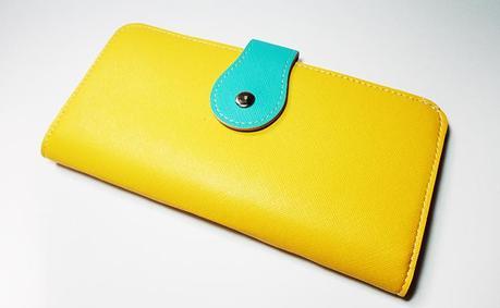 Yellow wallet
