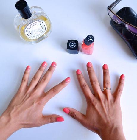 Chanel Le Vernis in Orange Fizz