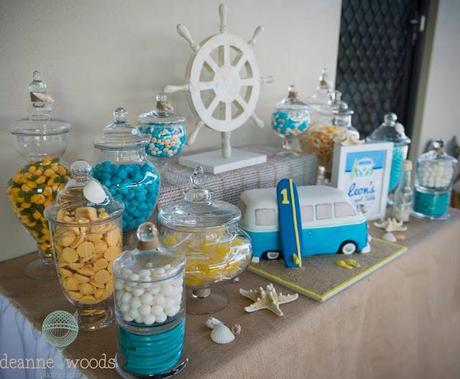 Beach and Kombi Van Themed 1st Birthday by a Touch of Style Events