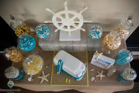 Beach and Kombi Van Themed 1st Birthday by a Touch of Style Events