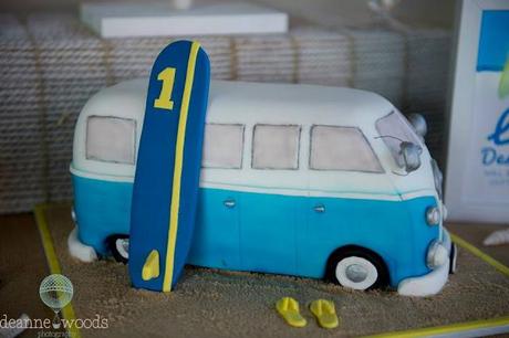 Beach and Kombi Van Themed 1st Birthday by a Touch of Style Events