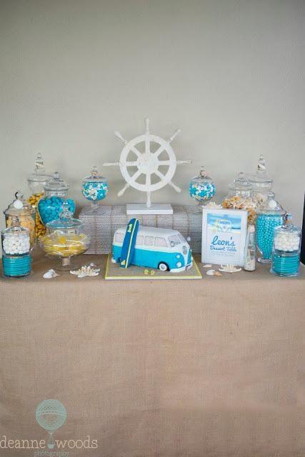 Beach and Kombi Van Themed 1st Birthday by a Touch of Style Events